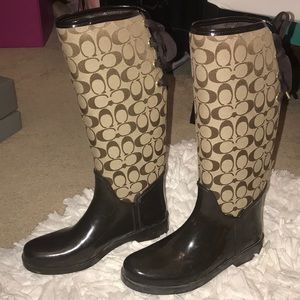 Coach Rainboots